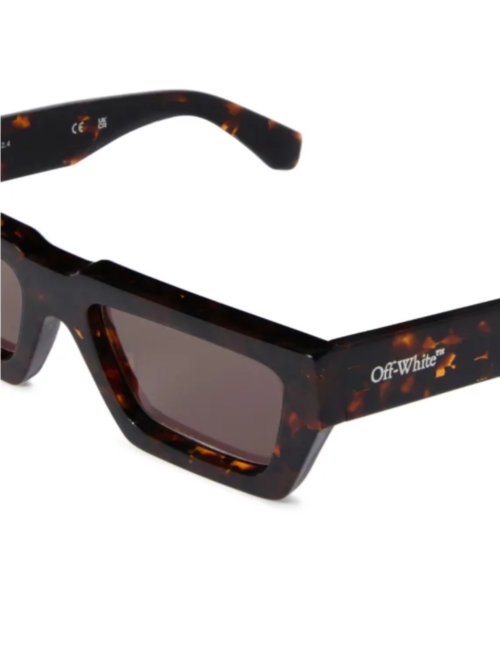 Off-White Tortoiseshell Sunglasses